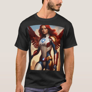 Love Squeezed: Tattoo-stijl rode Apple T-shirt Des