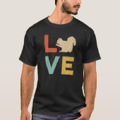 Love Squirrel  Rodent Women's Squirrel T-shirt (Voorkant)