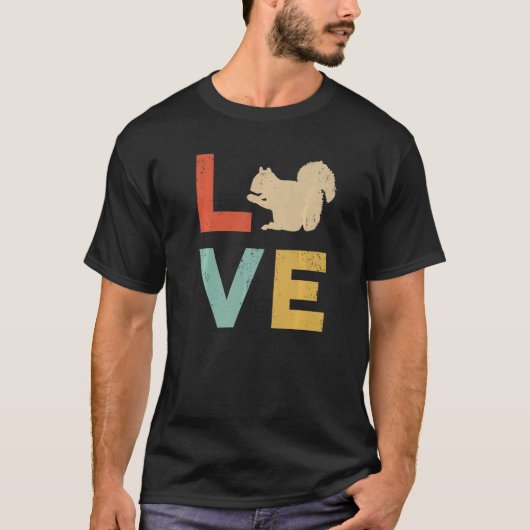 Love Squirrel  Rodent Women's Squirrel T-shirt (Voorkant)
