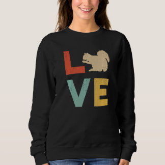 Love Squirrel Rodent Women's Squirrel Trui