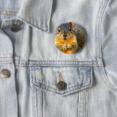 Love Squirrel_ Ronde Button 5,7 Cm (In situ)