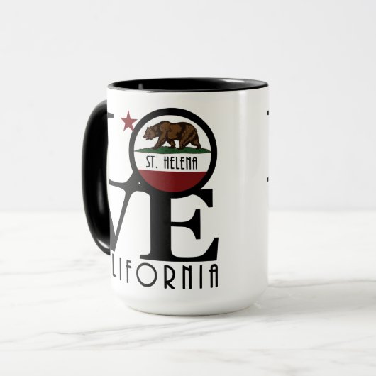 LOVE St Helena 15oz Mok (Voorkant links)