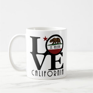 LOVE St Helena California 11oz Koffiemok