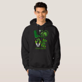 Love St Patrick S Future Nurse Life Irish Shamroc Hoodie (Voorkant volledig)