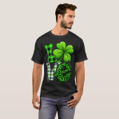 Love St Patricks Day Matching Family Shamrock Gree T-shirt (Voorkant volledig)