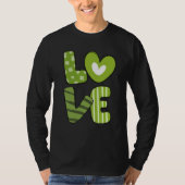 Love St Patricks Day T-shirt (Voorkant)