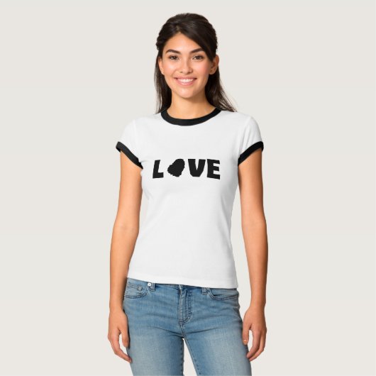 Love St.Vincent T-Shirt (Voorkant volledig)