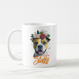 Love Staffordshire Bull Terrier - Ik hou van mijn Koffiemok