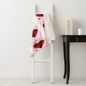 Love Stamps Sherpa Blanket Sherpa Deken (In situ)