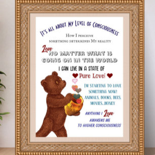 Love State Honey Beer Poster