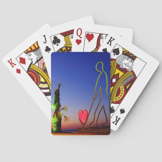 Love statue pokerkaarten (Achterkant)