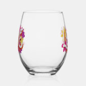 LOVE Stemless Wine Glass Wijnglas Zonder Voet (Links)