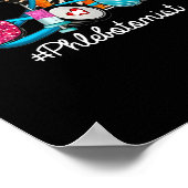 LOVE Stethoscoop Flebotomist Leven Poster (Hoek)