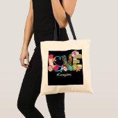 LOVE Stethoscoop Zorgverlener Ziekteleven Tote Bag (Voorkant (product))