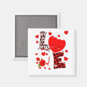 Love Stethoscope Heart Nicu Nurse Valentines Day  Magneet (Voorkant / Achterkant)