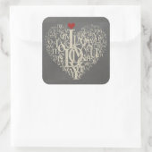 Love Sticker (Tas)