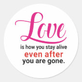 Love Sticker (Voorkant)