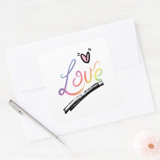 Love sticker (Envelop)