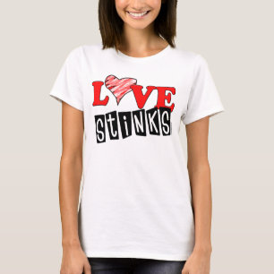 Love Stinks Anti-Valentijnse T-shirts