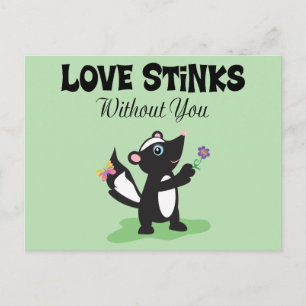 Love Stinks Briefkaart
