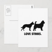 Love Stinks Briefkaart (Voorkant / Achterkant)
