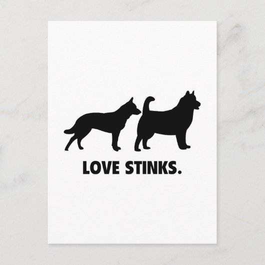Love Stinks Briefkaart (Voorkant)
