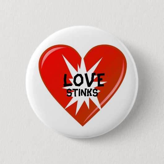 Love Stinks Button (Voorkant)