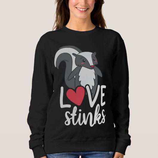 Love Stinks Clothing His and Her Valentines Day Trui (Voorkant)