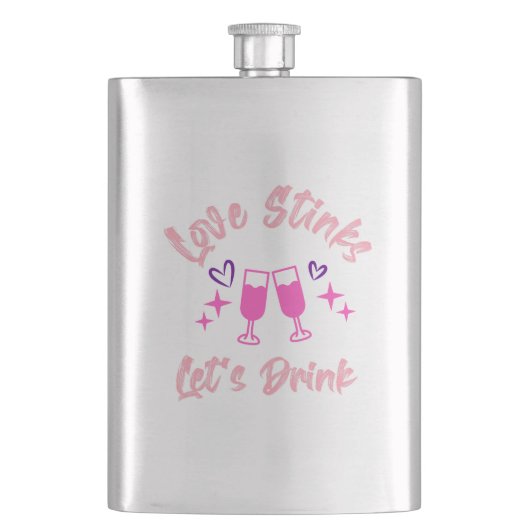 Love Stinks Lets Drink Flacon (Voorkant)