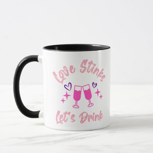 Love Stinks Lets Drink Mok (Links)