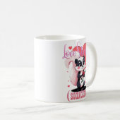 Love Stinks (Sometimes) Cute Skunk Mug Koffiemok (Voorkant rechts)