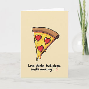 Love Stinkt Pizza Amazing Kaart