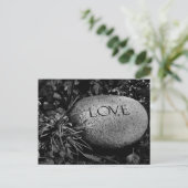 "Love Stone" Briefkaart (Staand voorkant)