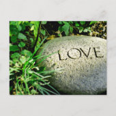 "Love Stone" Briefkaart (Voorkant)