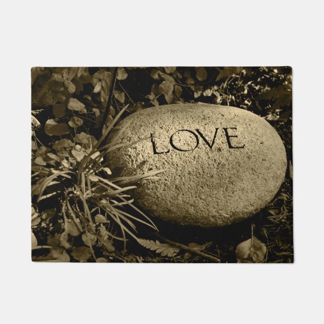 "Love Stone" Deurmat (Voorkant)