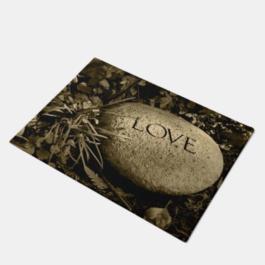 "Love Stone" Deurmat (Schuin)