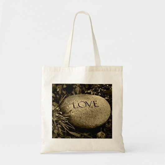 "Love Stone" Tote Bag (Voorkant)