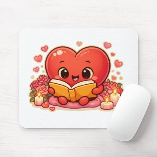 Love Stories Begin Within the Heart Muismat (Met muis)