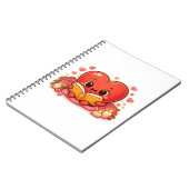 Love Stories Begin Within the Heart Notitieboek (Linkerzijde)