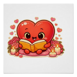 Love Stories Begin Within the Heart Perfect Poster