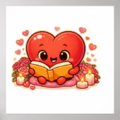 Love Stories Begin Within the Heart Poster (Voorkant)