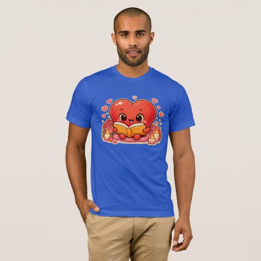 Love Stories Begin Within the Heart T-shirt (Voorkant volledig)
