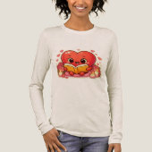 Love Stories Begin Within the Heart Tri-Blend Shirt (Voorkant)