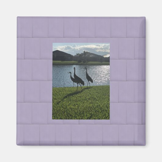 Love Storks Magneet (Voorkant)