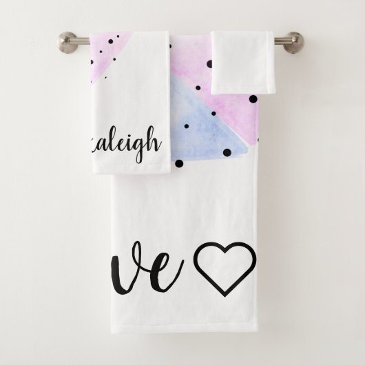 Love Story Bad Handdoek (Insitu)