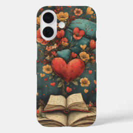 Love Story Bloom iPhone 16 Hoesje