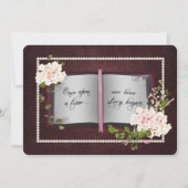 Love Story Book- Wedding Vow Renewal Kaart (Voorkant)