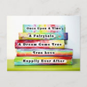 Love Story Books Briefkaart (Voorkant)