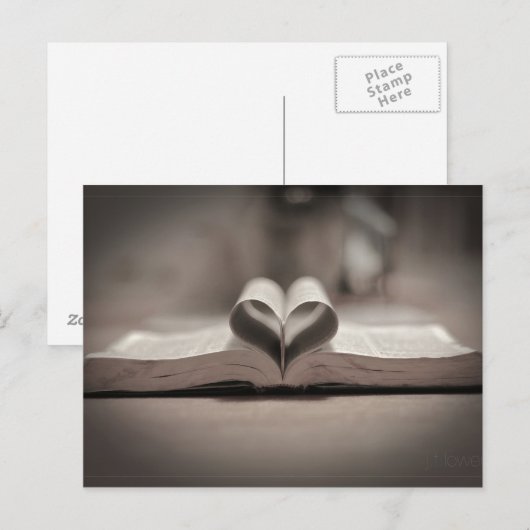 Love Story Briefkaart (Voorkant / Achterkant)