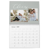 Love Story EDITABLE KLOR Custom Photo Calendar Kalender (Jan 2027)